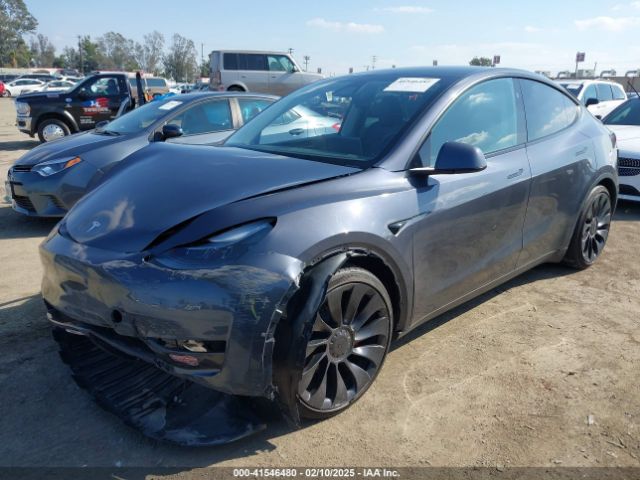 7SAYGDEF5PF823122 Tesla Model Y Performance Dual Motor All-wheel Drive