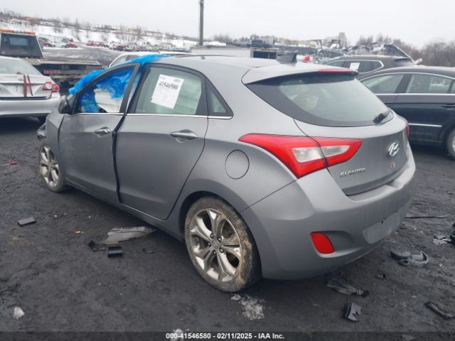 KMHD35LH6EU172018 Hyundai Elantra Gt Base W/blue