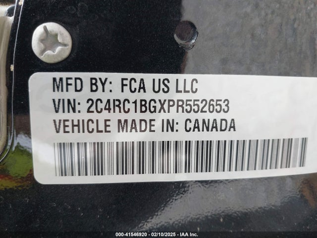 Chrysler Pacifica Touring L 2023 2C4RC1BGXPR552653 Image 9