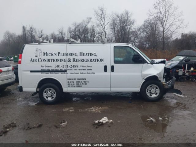1GCWGAFP4P1249681 Chevrolet Express Cargo Rwd 2500 Regular Wheelbase Wt