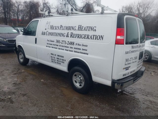 1GCWGAFP4P1249681 Chevrolet Express Cargo Rwd 2500 Regular Wheelbase Wt