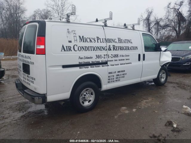 1GCWGAFP4P1249681 Chevrolet Express Cargo Rwd 2500 Regular Wheelbase Wt