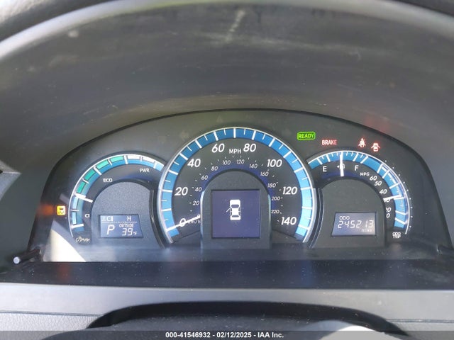 41546932 :رقم المزاد ، 4T1BD1FK7CU046476 vin ، 2012 Toyota Camry Hybrid Xle مزاد بيع