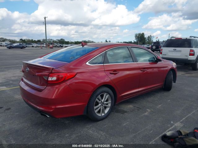 5NPE24AF4GH426684 Hyundai SONATA SE