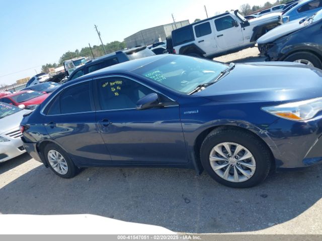 4T1BD1FKXGU195616 Toyota Camry Hybrid Le