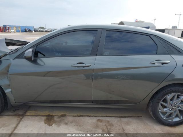 KMHLM4DJ2RU094783 Hyundai Elantra Hybrid Blue