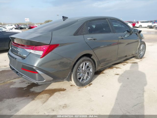 KMHLM4DJ2RU094783 Hyundai Elantra Hybrid Blue