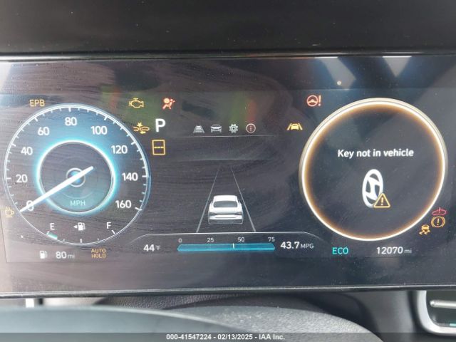 KMHLM4DJ2RU094783 Hyundai Elantra Hybrid Blue