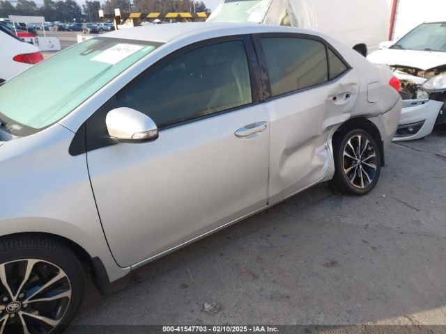 2T1BURHE6KC142573 Toyota COROLLA SE