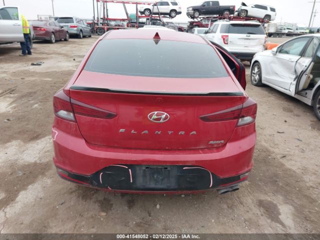 KMHD04LBXLU933693 Hyundai Elantra Sport