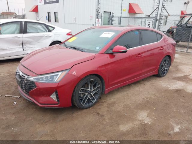 KMHD04LBXLU933693 Hyundai Elantra Sport