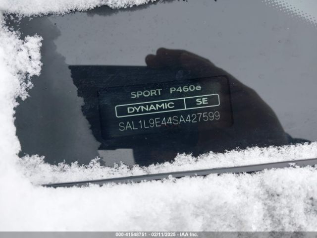 SAL1L9E44SA427599 Land Rover Range Rover Sport P460 Dynamic Se