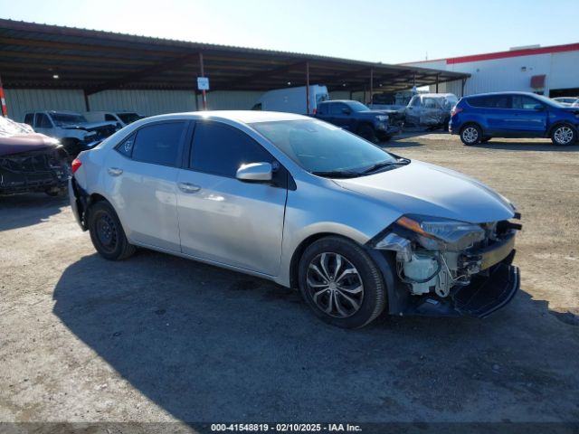 2T1BURHE0JC065147 Toyota COROLLA LE