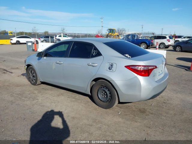 2T1BURHE0JC065147 Toyota COROLLA LE