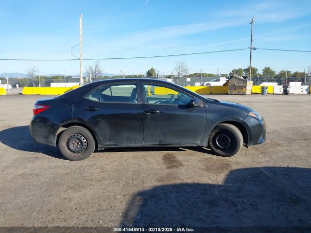 2T1BURHE3GC606801 Toyota COROLLA LE