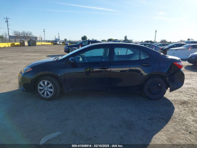 2T1BURHE3GC606801 Toyota COROLLA LE