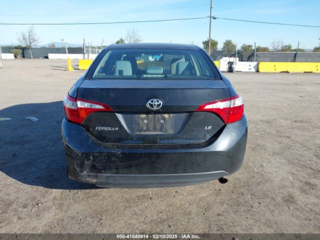 2T1BURHE3GC606801 Toyota COROLLA LE