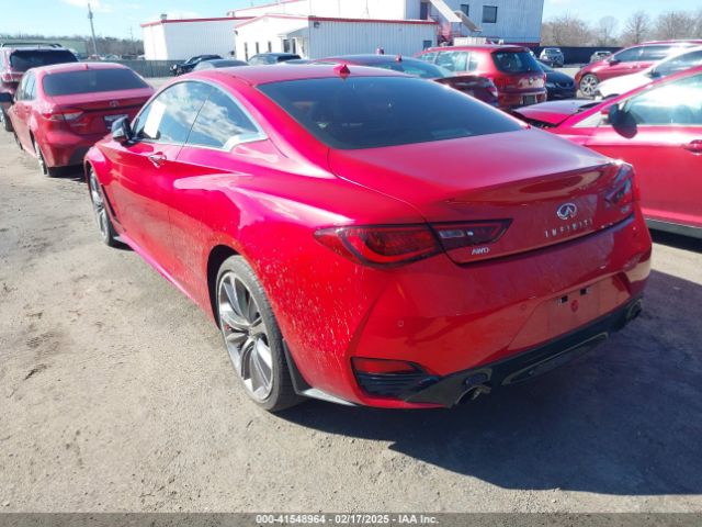 JN1FV7LL8MM560392 Infiniti Q60 Red Sport 400 Awd