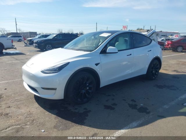 7SAYGAEE7PF741155 Tesla Model Y Awd/long Range Dual Motor All-wheel Drive