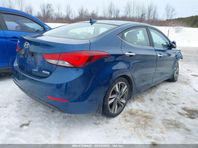 KMHDH4AE9EU189657 Hyundai Elantra Limited