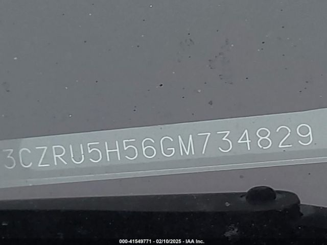 3CZRU5H56GM734829 Honda HR-V EX