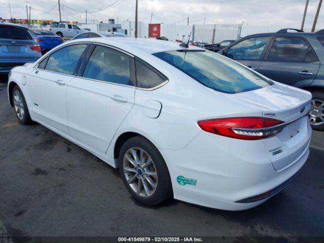3FA6P0PU4HR215395 Ford Fusion Energi Se Luxury