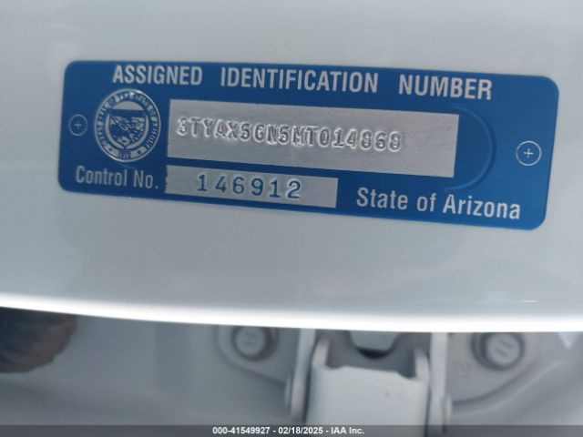 3TYAX5GN5MT014868 Toyota Tacoma Sr5