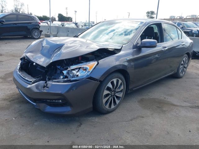 JHMCR6F55HC027812 Honda Accord Hybrid Ex-l
