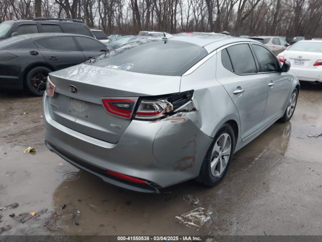 KNAGM4AD7E5069707 KIA Optima Hybrid Lx