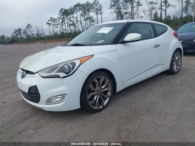 Hyundai Veloster Flex W/black 2014 KMHTC6ADXEU213073 Image 2