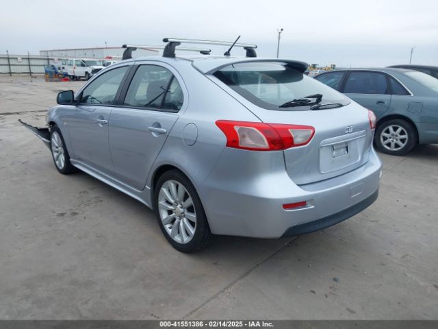 2010 MITSUBISHI LANCER SPORTBACK JA32X8HW3AU004063 Photo 2