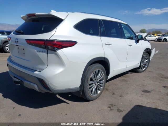 5TDEBRCH6PS573059 Toyota Highlander Hybrid Platinum