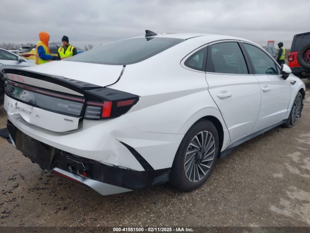 KMHL34JJ8RA100319 Hyundai Sonata Hybrid Sel