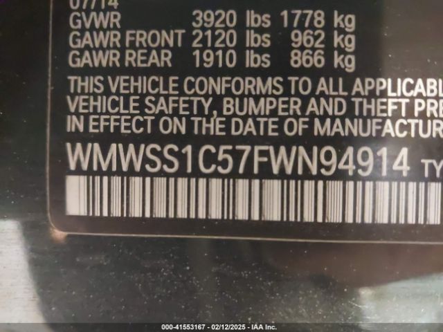 WMWSS1C57FWN94914 Mini Paceman Cooper