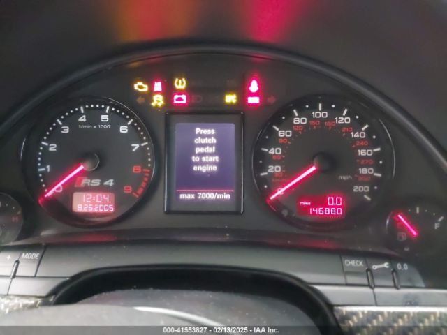 2007 AUDI RS 4 WUARU78E87N903162 Photo 6