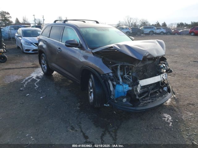 2016 TOYOTA HIGHLANDER 5TDBKRFH6GS356142
