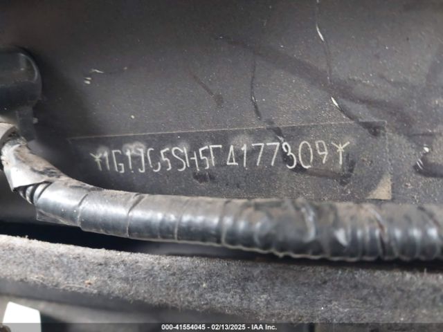 1G1JC5SH5F4177309 Chevrolet Sonic Lt Auto