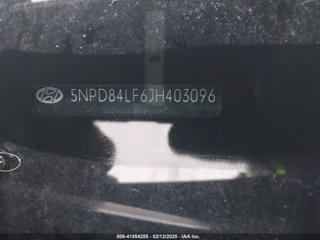 5NPD84LF6JH403096 Hyundai ELANTRA SEL