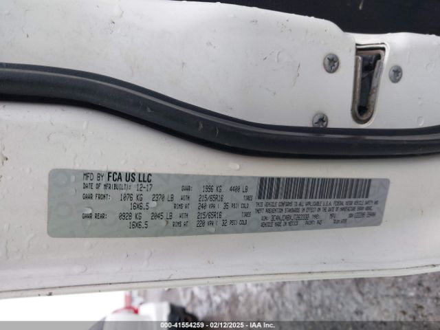 3C4NJCABXJT263332 Jeep 2018