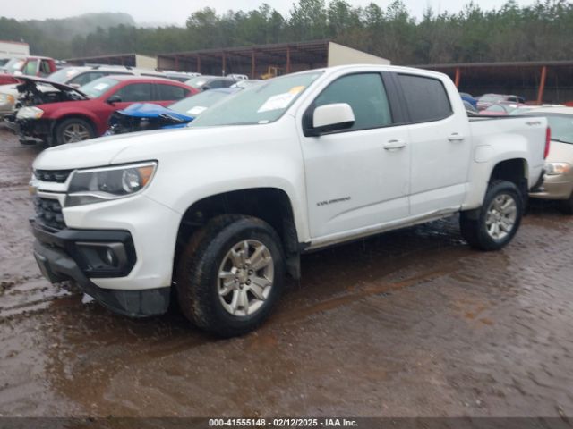 1GCGTCEN1M1244106 Chevrolet Colorado 4wd  Short Box Lt
