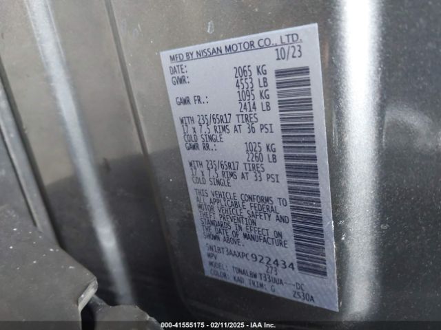 2023 NISSAN ROGUE 5N1BT3AAXPC922434 Photo 8
