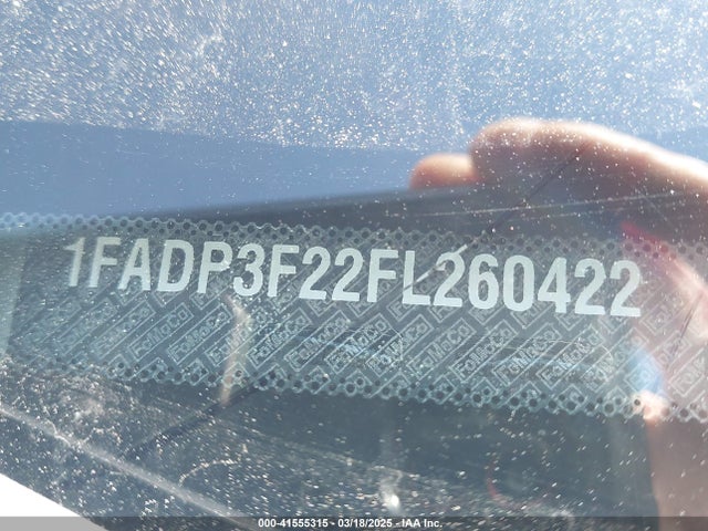 Ford FOCUS SE 2015 1FADP3F22FL260422 Image 9