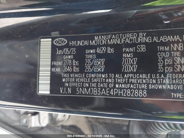 Hyundai TUCSON SEL 2023 5NMJB3AE4PH282888 Image 9