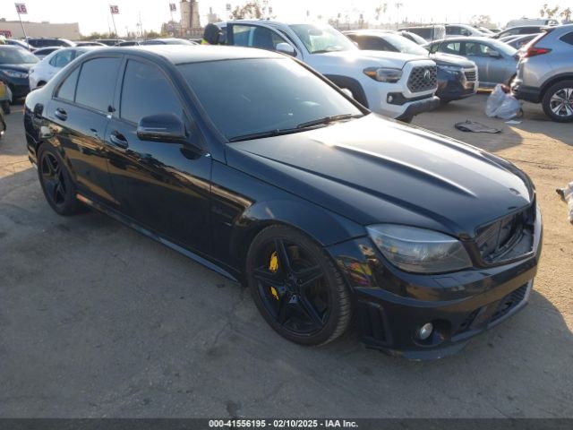 2009 MERCEDES-BENZ C 63 AMG WDDGF77X39F231287
