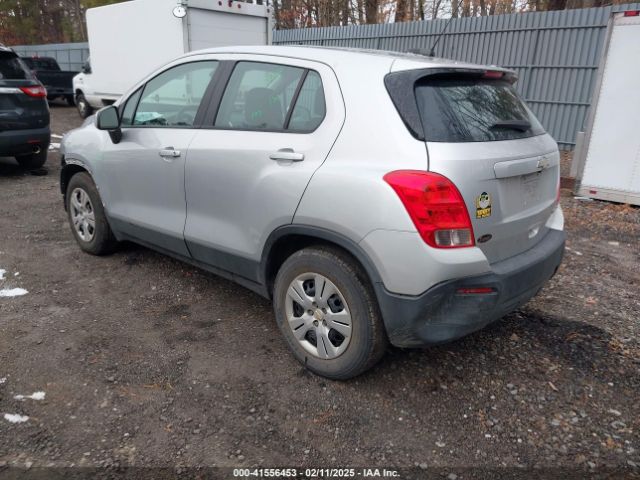 3GNCJKSB6GL249590 Chevrolet Trax 1ls