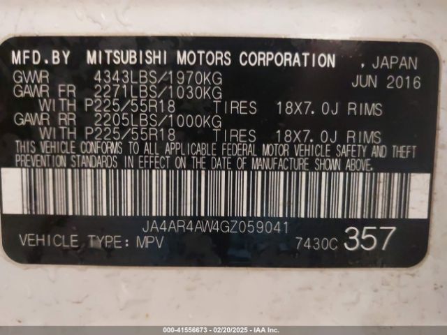 2016 MITSUBISHI OUTLANDER SPORT JA4AR4AW4GZ059041 Photo 8
