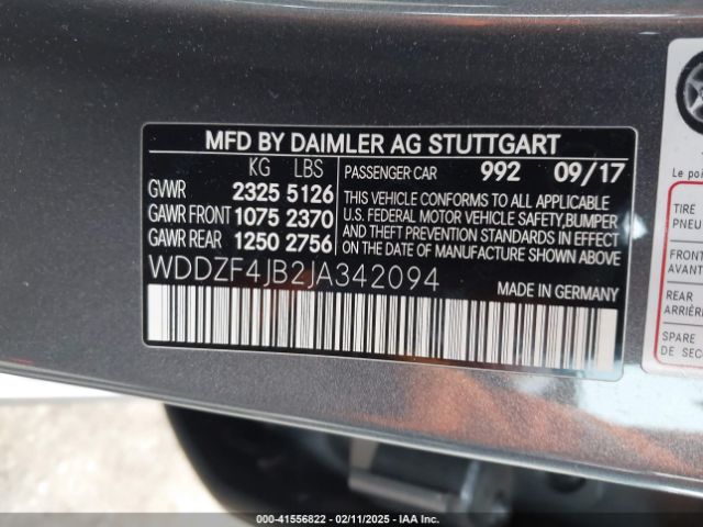 2018 MERCEDES-BENZ E 300 WDDZF4JB2JA342094 Photo 8