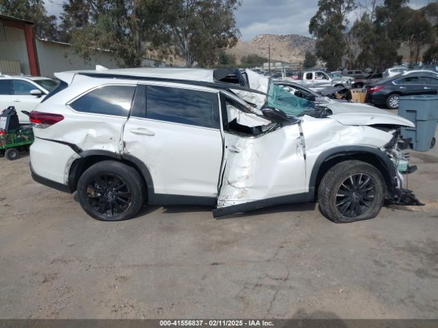 5TDKZRFHXKS308146 Toyota Highlander Se