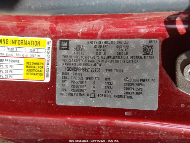 1GCNCPEH8EZ129708 Chevrolet Silverado 1500 Work Truck 1wt
