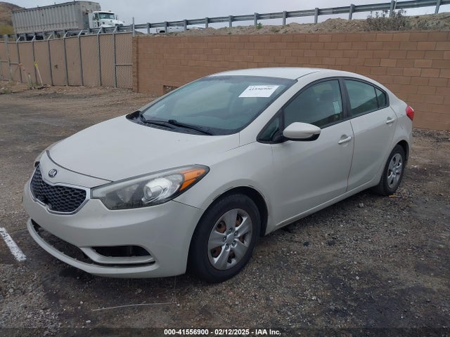 KNAFK4A67F5376007 KIA FORTE LX